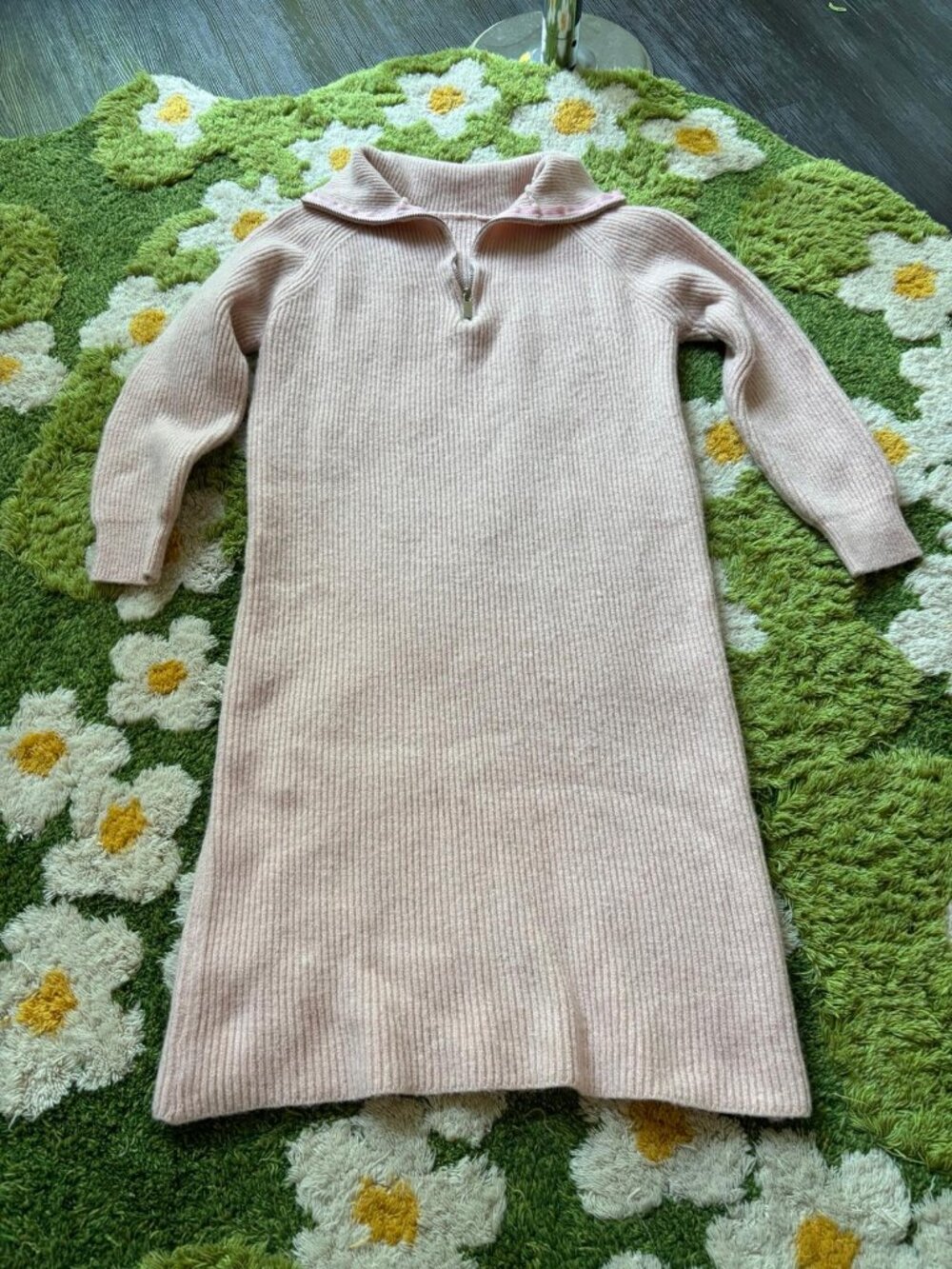 Women’s pink sweater dress